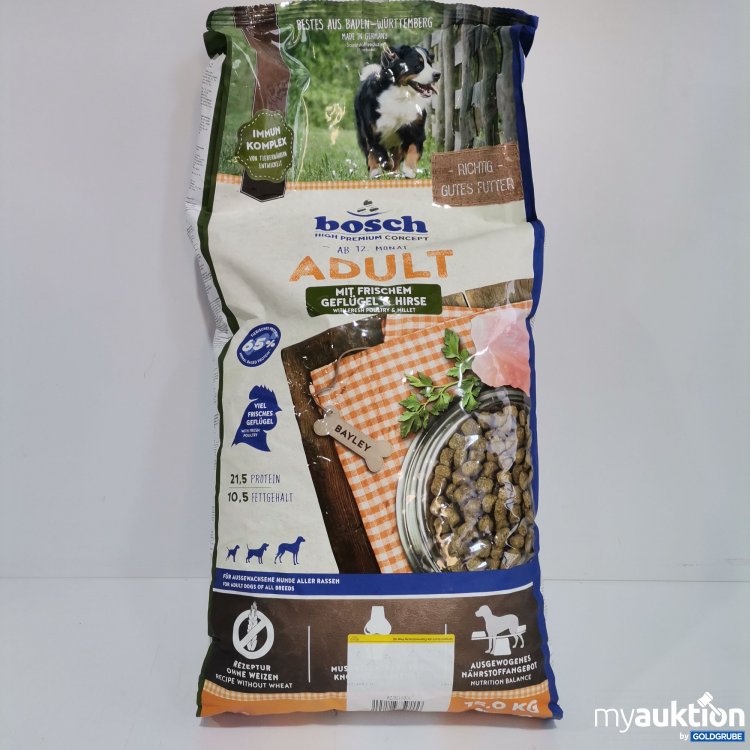 Artikel Nr. 820469 Artikel Nr. 820469: Bosch Adult Hundefutter Geflügel /Hirse 15 kg