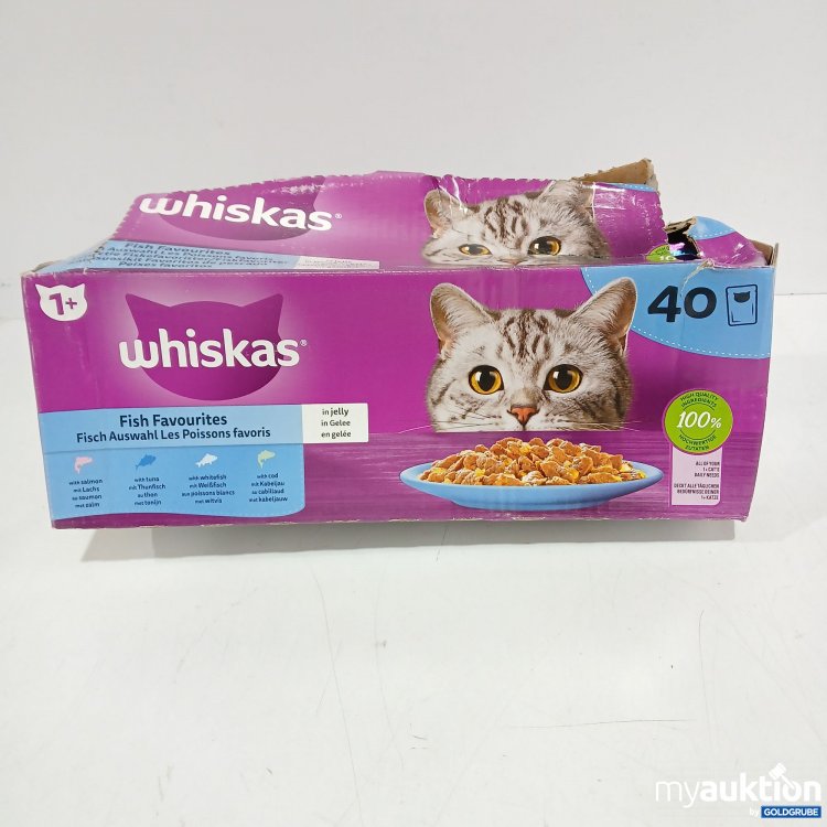 Artikel Nr. 865469: Whiskas Fish Favourites in Gelee 40×85g