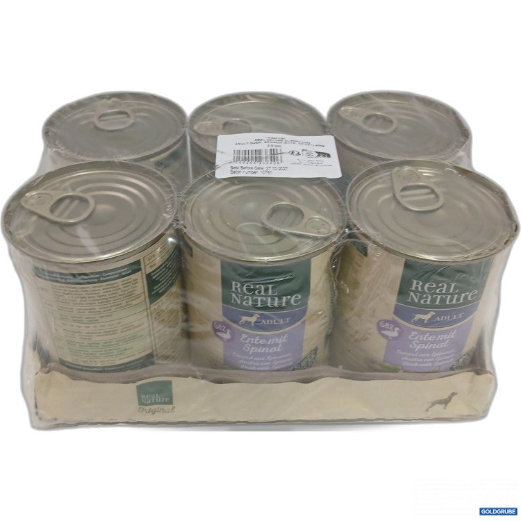 Artikel Nr. 973469: Real Nature Superfood Adult Duck spinach ente Spinat 6x400g 