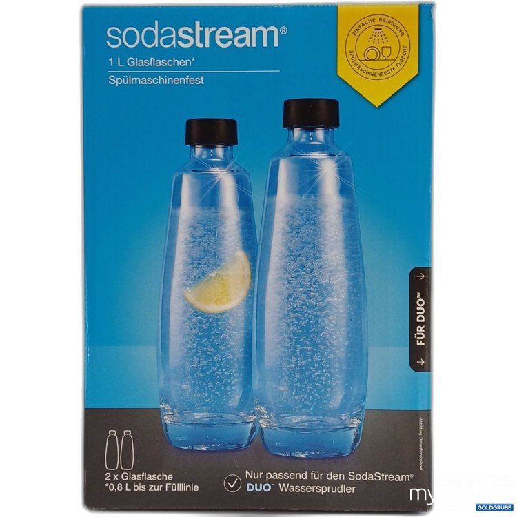 Artikel Nr. 982469 Artikel Nr. 982469: Sodastream Glasflasche 2x1L
