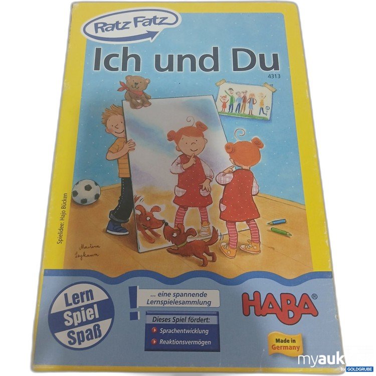 Artikel Nr. 446470: Ratz Fatz Ich und Du 4313 Lernspiel 
