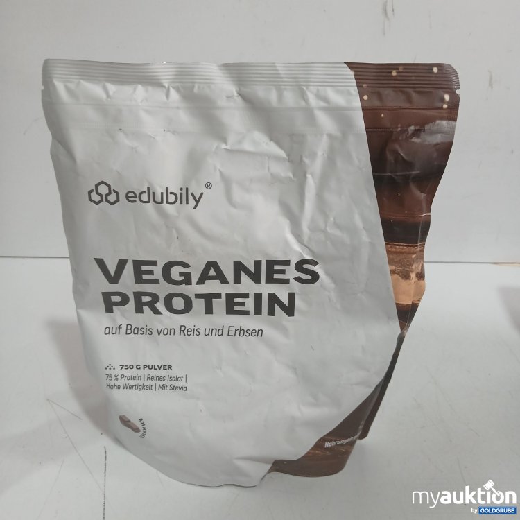 Artikel Nr. 460470: Edubily veganes Protein auf Basis von Reis & Erbsen Schoko Geschmack 750g 