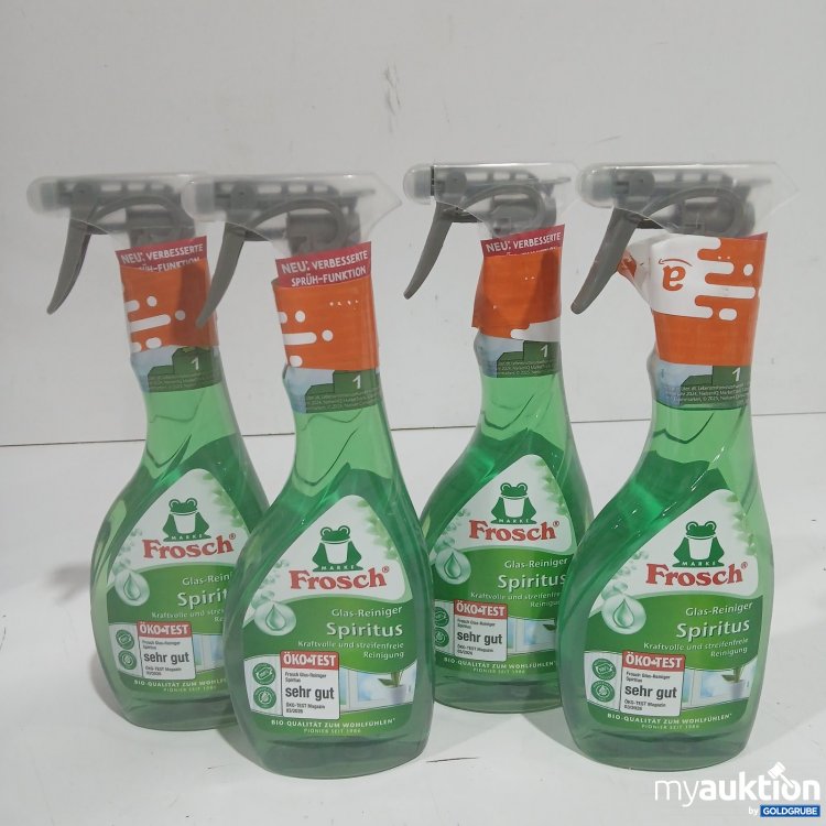 Artikel Nr. 477470 Artikel Nr. 477470: Frosch Glas-Reiniger Spiritus je 500ml
