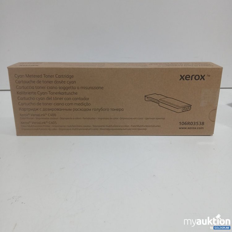Artikel Nr. 522470: Xerox Kalibrierte Cyan Tonerkartusche 106R03538