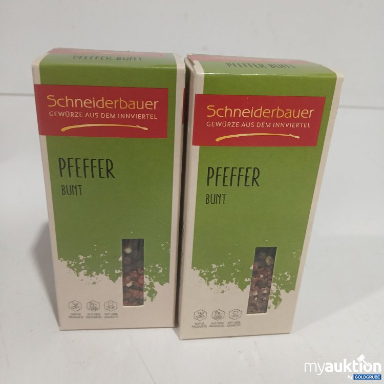 Artikel Nr. 524470: Schneiderbauer Pfeffer bunt je 50g