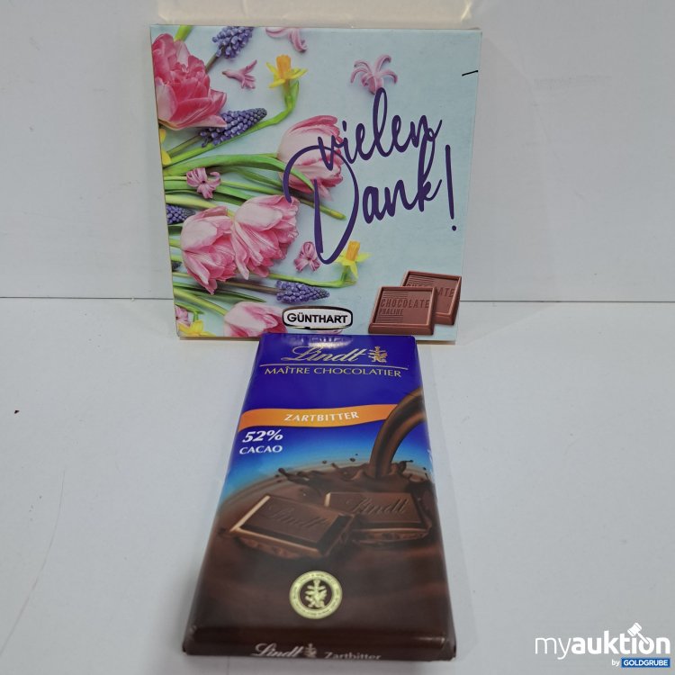 Artikel Nr. 817470 Artikel Nr. 817470: Schokoladen Lindt 100g, Günther 63g