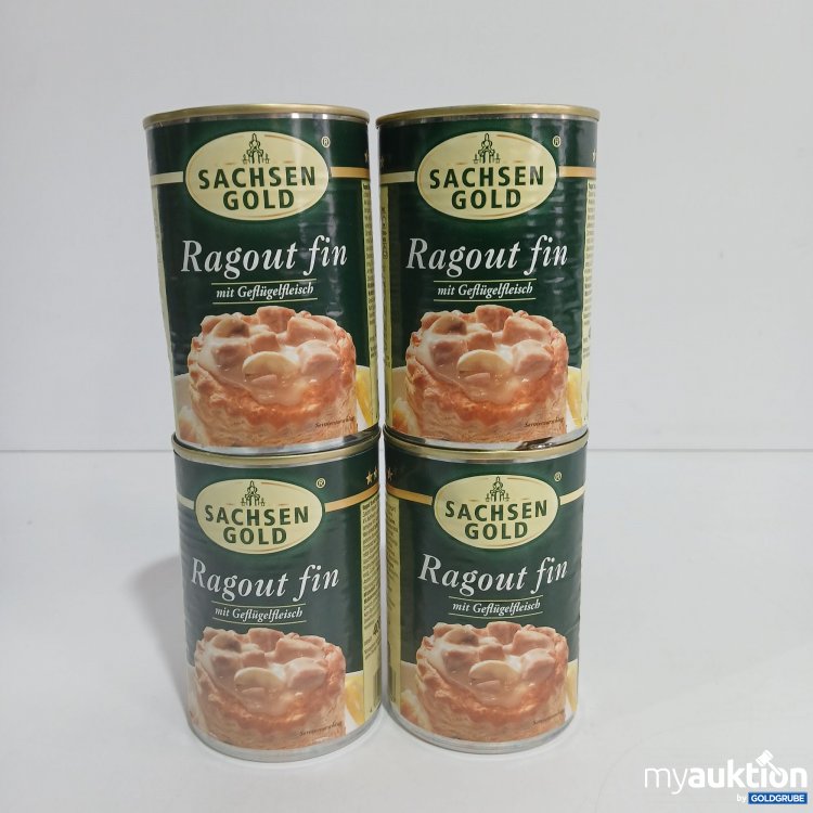 Artikel Nr. 818470: Sachsen Gold Ragout fin mit Geflügelfleisch je 400g