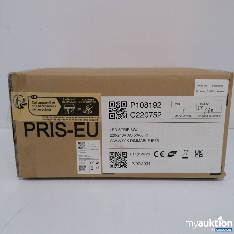 Artikel Nr. 832470 Artikel Nr. 832470: LED Strip 8W/m 220-240V, AC50-60Hz, Dimmable