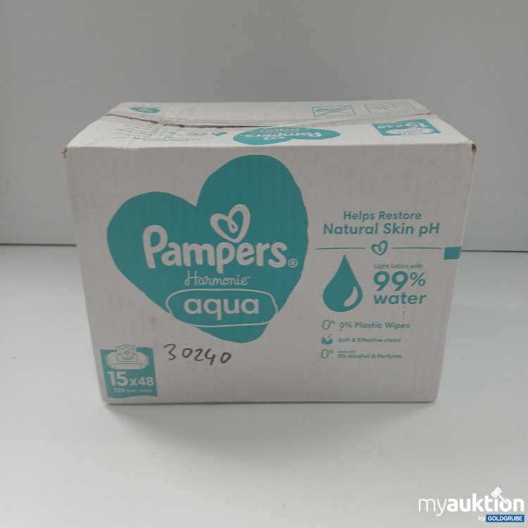 Artikel Nr. 853470 Artikel Nr. 853470: Pampers Harmonie Aqua 15x48 Baby Wipes