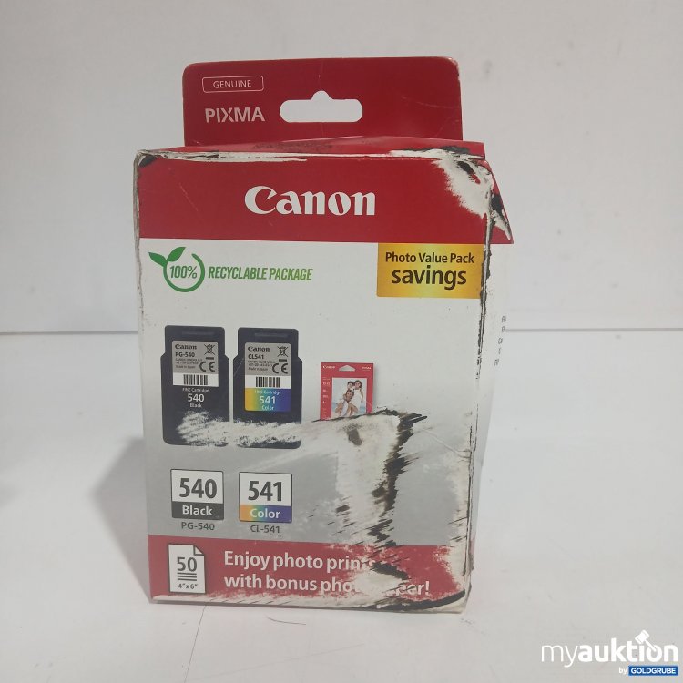 Artikel Nr. 898470: Canon Druckerpatronen 540Black 541 Tri-colour 