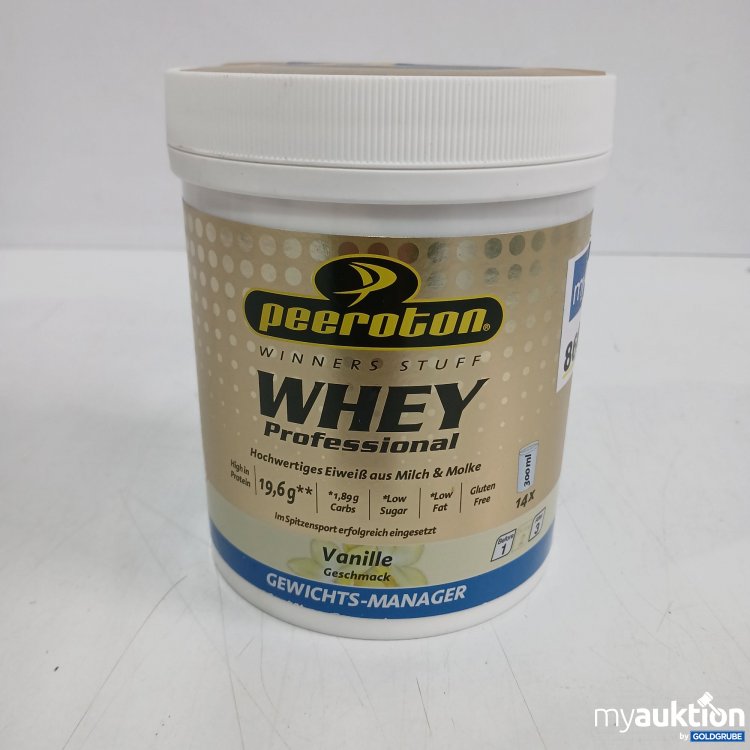 Artikel Nr. 911470 Artikel Nr. 911470: Peeroton Whey Professional Vanille Geschmack 350g
