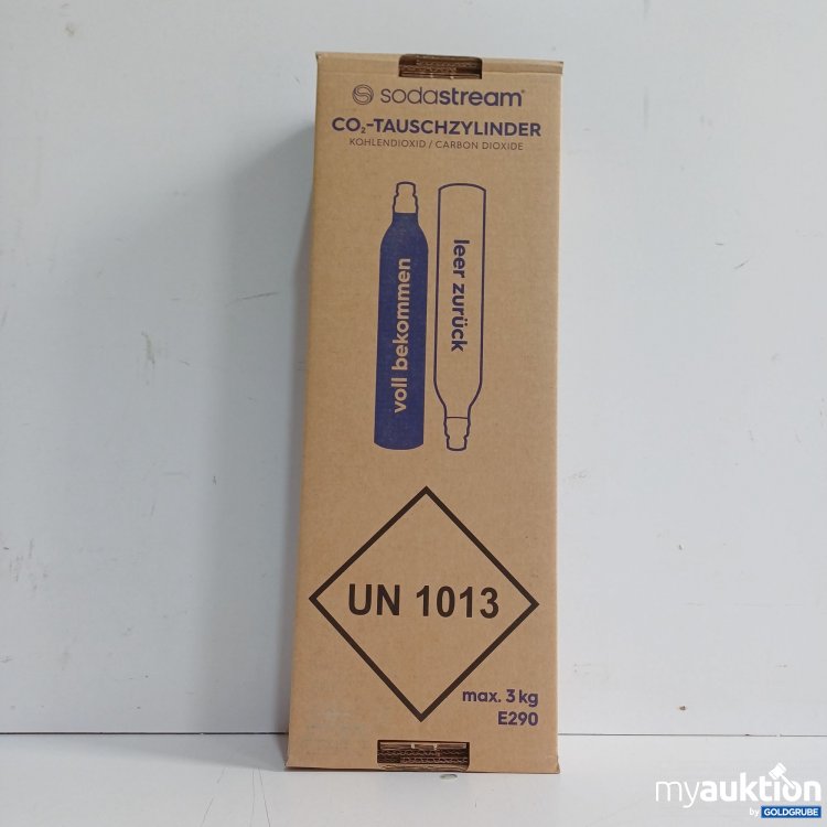 Artikel Nr. 982470 Artikel Nr. 982470: SodaStream CO₂-Tauschzylinder 2Stk