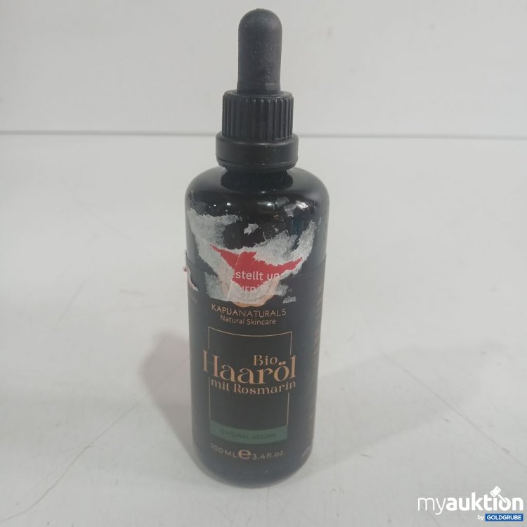 Artikel Nr. 986470 Artikel Nr. 986470: KAPUANATURALS Bio Haaröl mit Rosmarin 100ml