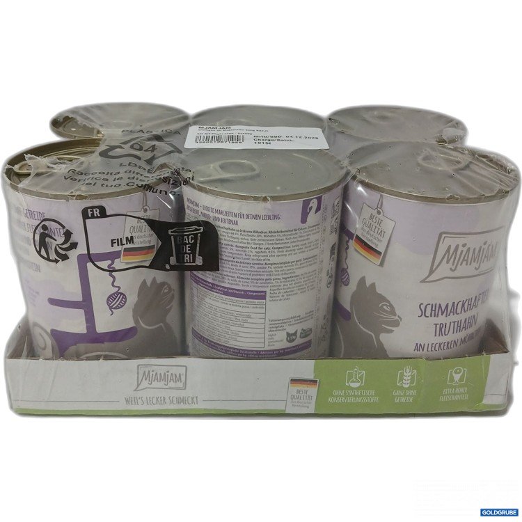Artikel Nr. 987470: Mjamjam Katze Truthan an Mörchen 6×400g