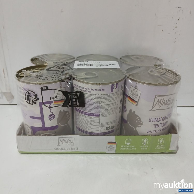 Artikel Nr. 987470: Mjamjam Katze Truthan an Mörchen 6×400g