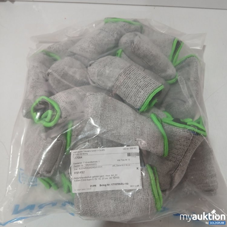 Artikel Nr. 993470: Haberkorn Schutzhandschuhe gefaltet Gr10 21Paar 