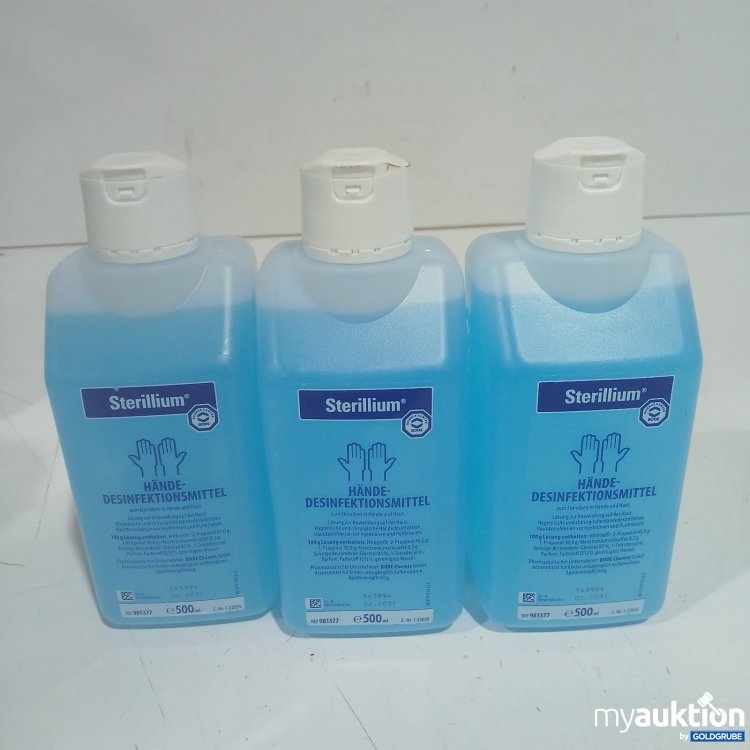 Artikel Nr. 477471 Artikel Nr. 477471: Sterillium Händedesinfektionsmittel je 500 ml