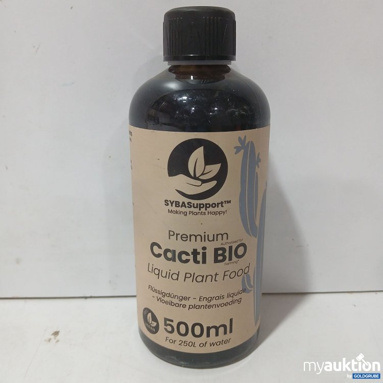 Artikel Nr. 478471: SYBASupport Premium Cacti Bio Liquid Plant Food Flüssigdünger 500 ml