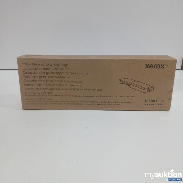 Artikel Nr. 522471: Xerox Kalibrierte Gelbe Tonerkartusche 106R03537
