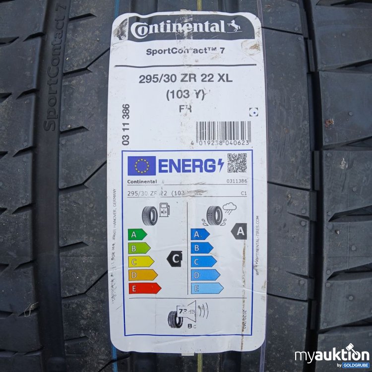 Artikel Nr. 523471: Continental SportContact 7 295/30 ZR22 XL