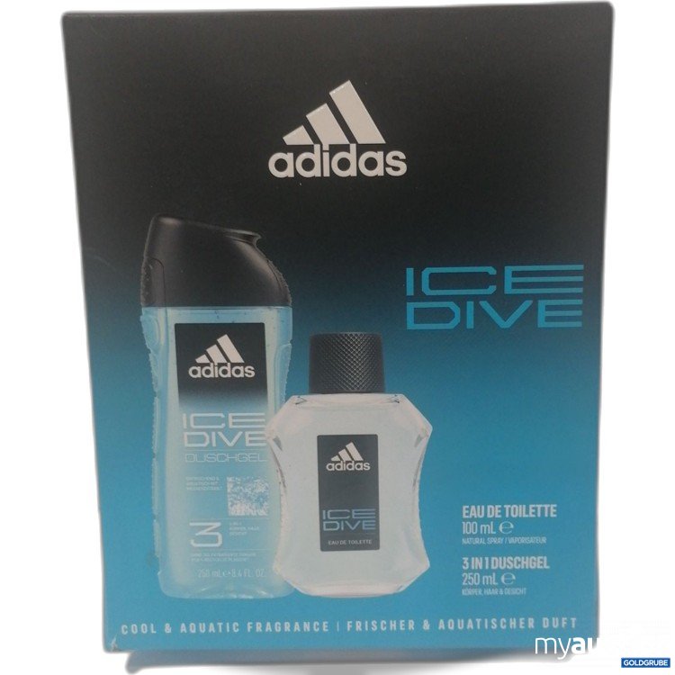 Artikel Nr. 883471: Adidas Ice Dive Set, Duschgel 250ml, Eau de Toilette 100ml