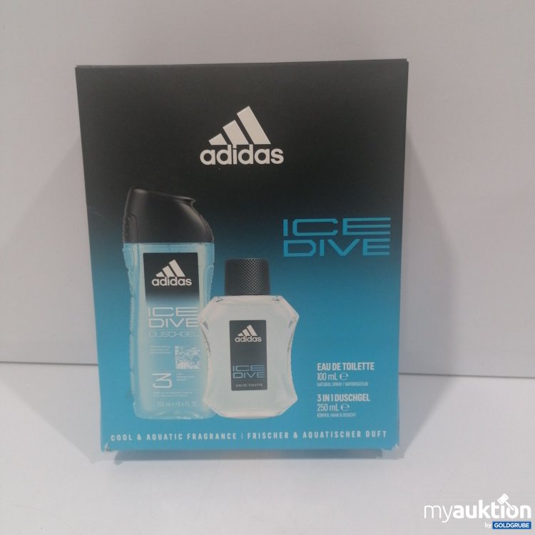 Artikel Nr. 883471: Adidas Ice Dive Set, Duschgel 250ml, Eau de Toilette 100ml