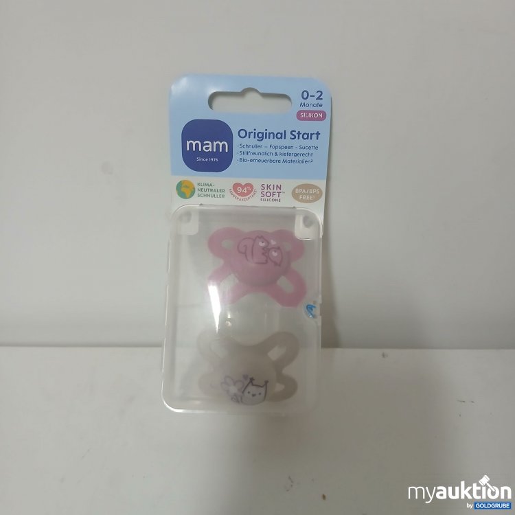Artikel Nr. 917471 Artikel Nr. 917471: Mam Original Start Schnuller 2x 0-2M