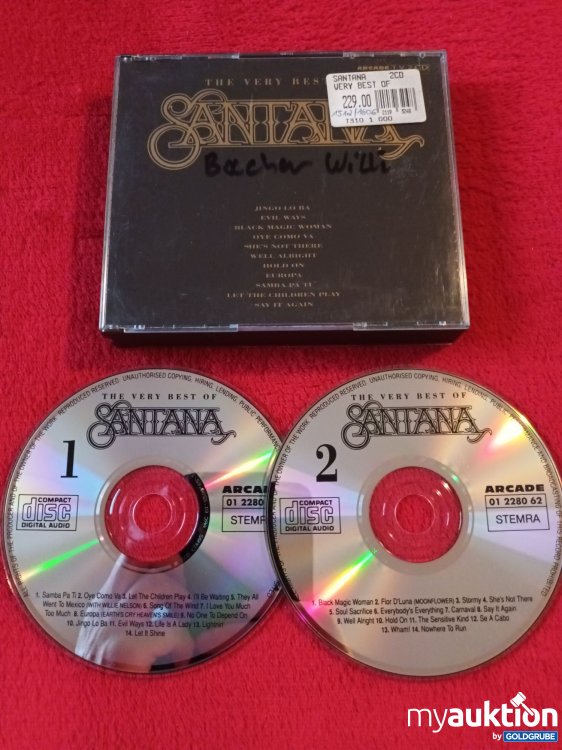 Artikel Nr. 940471 Artikel Nr. 940471: Doppel CD, Santana