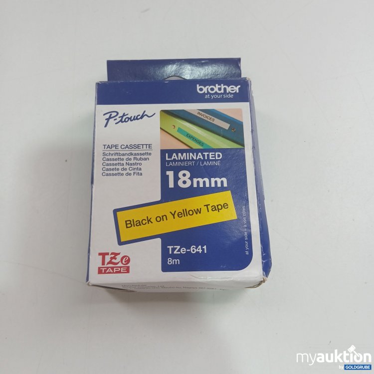 Artikel Nr. 438472: Brother P-touch Schriftbandkassette 18mm 