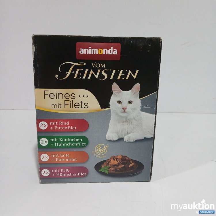Artikel Nr. 808472 Artikel Nr. 808472: Animonda vom Feinsten Katzenfutter Feines mit Filets 8x85g