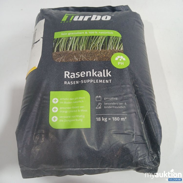 Artikel Nr. 855472 Artikel Nr. 855472: Turbo Rasenkalk Rasen-Supplement 18kg
