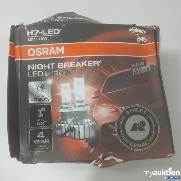 Artikel Nr. 873472: OSRAM Night Breaker LED GEN 2 H7-LED 12V 16W