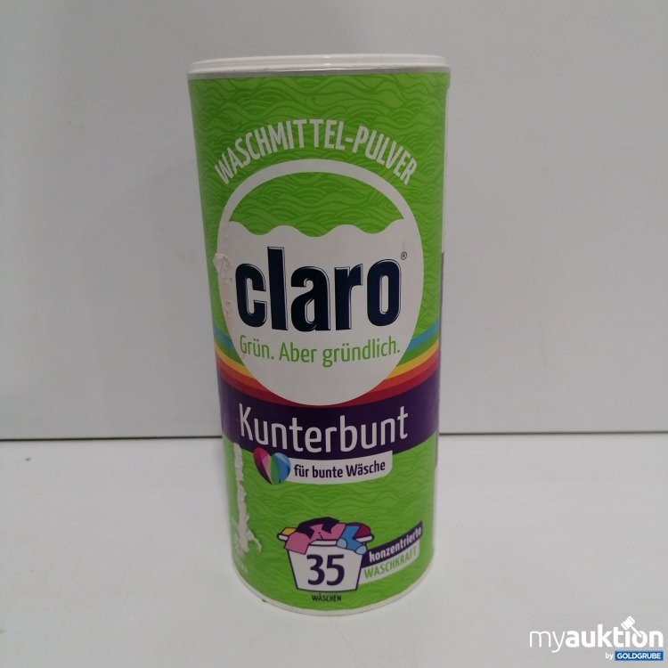 Artikel Nr. 875472: Claro Waschmittelpulver Kunterbunt 1kg