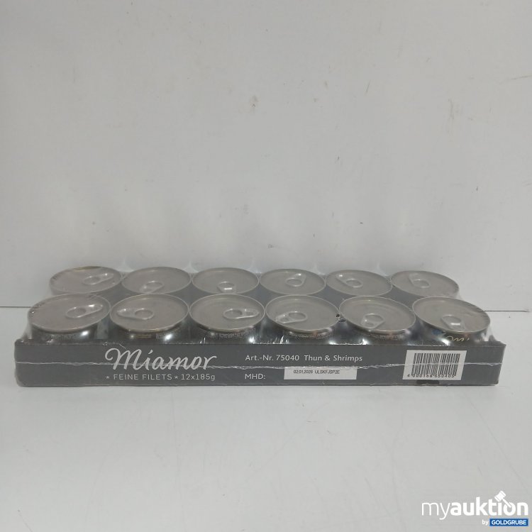 Artikel Nr. 960472: Miamor Katzenfutter Thun & Shrimps 12x185g 