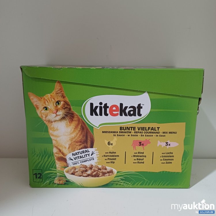 Artikel Nr. 471473: kitekat Katzenfutter Bunte Vielfalt 12 x 85g