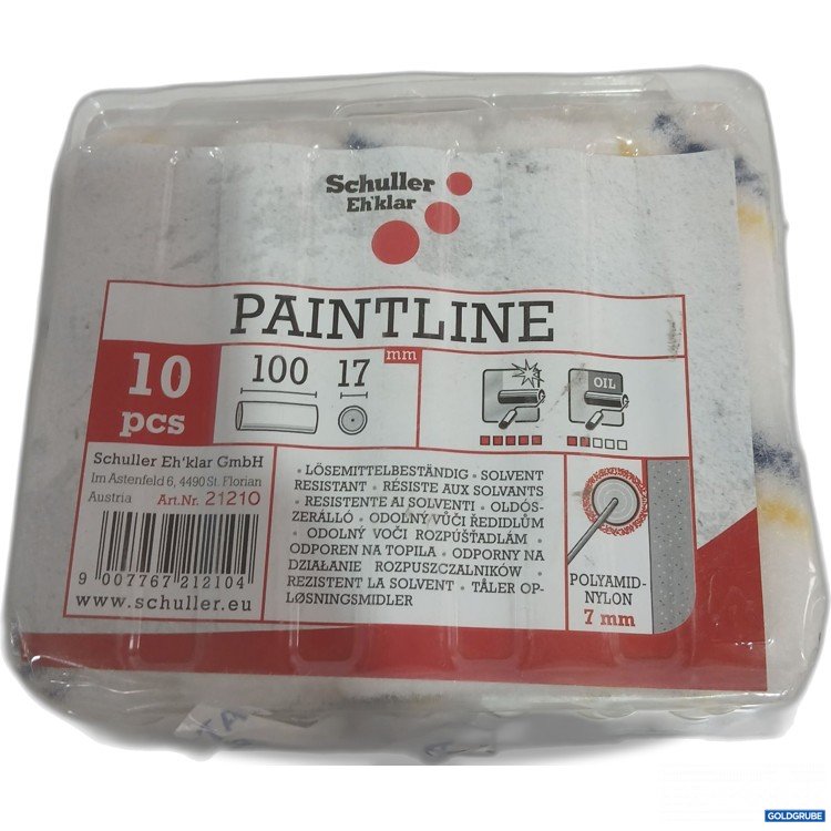 Artikel Nr. 525473 Artikel Nr. 525473: Schuller Paintline Farbrollen 100 ø17mm 10Stk