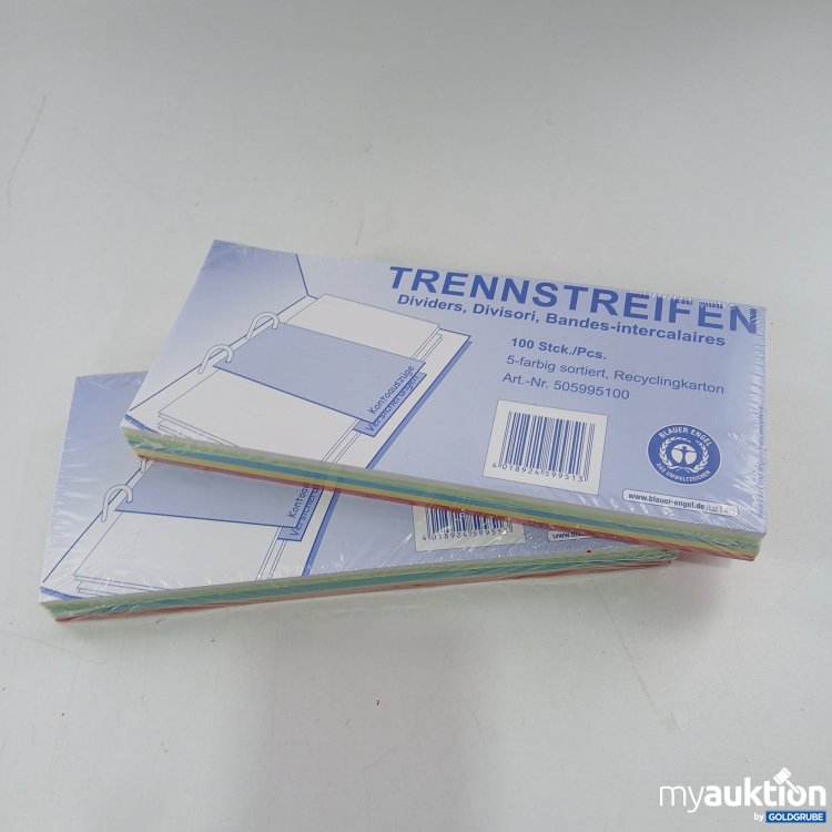 Artikel Nr. 803473 Artikel Nr. 803473: Trennstreifen Dividers 2x100 Stück