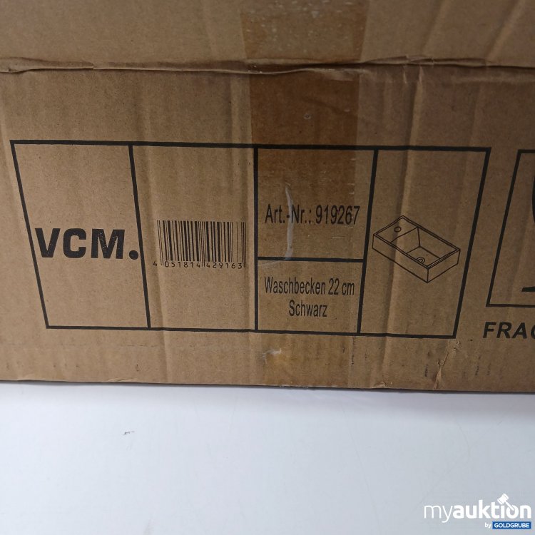 Artikel Nr. 806473 Artikel Nr. 806473: VCM Waschbecken 22cm Schwarz 919267