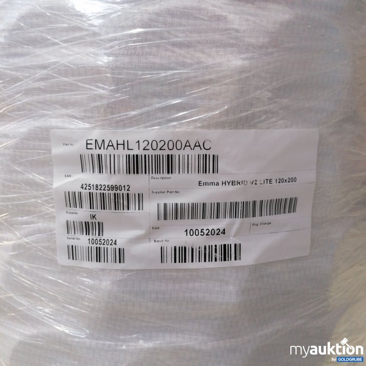 Artikel Nr. 860473: Matratze Emma Hybrid W2 lite 120x200cm