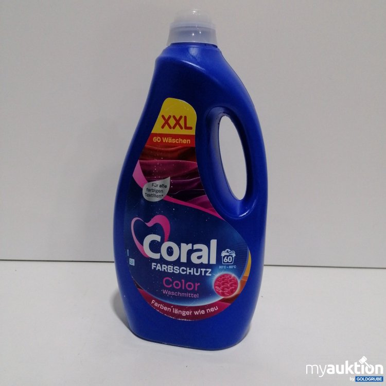 Artikel Nr. 862473: Coral Farbschutz Color Waschmittel 60 Waschgänge 