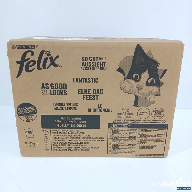 Artikel Nr. 865473: Purina Felix Katzenfutter Fish Selection 120×85g