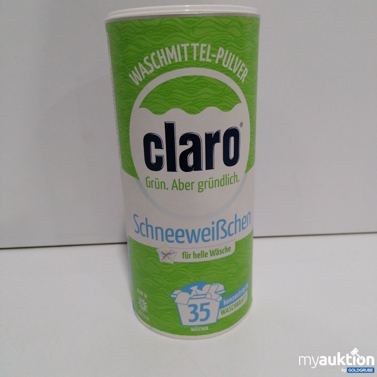 Artikel Nr. 875473: Claro Waschmittelpulver Schneeweißchen 1kg