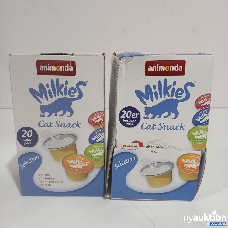 Artikel Nr. 885473 Artikel Nr. 885473: Animonda Milkies Cat Snack je 20x15g