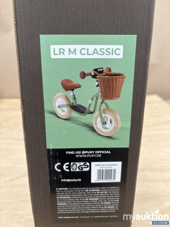 Artikel Nr. 921473: Puky LR M Classic Laufrad retro green