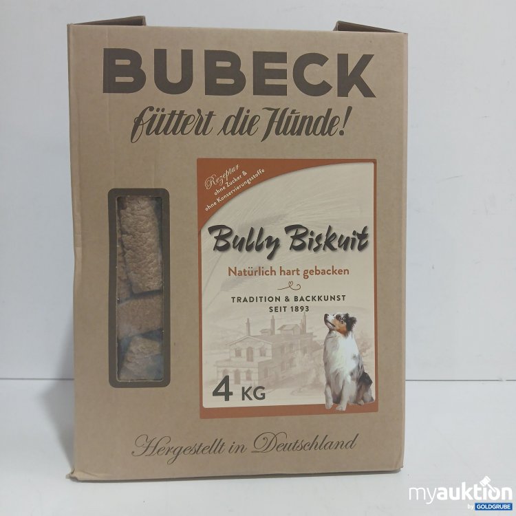 Artikel Nr. 960473: Bubeck Bully Biskuit für Hunde 4kg 