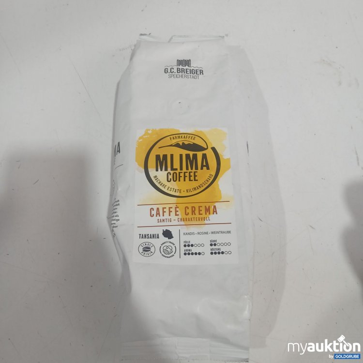 Artikel Nr. 979473: G.C. Breiger Mlima Coffee Caffe Crema Bohne 500g 