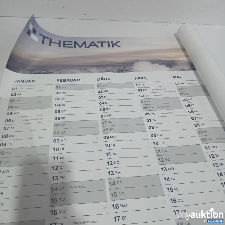 Artikel Nr. 981473: Thematik Jahreskalender 2026 2Pack