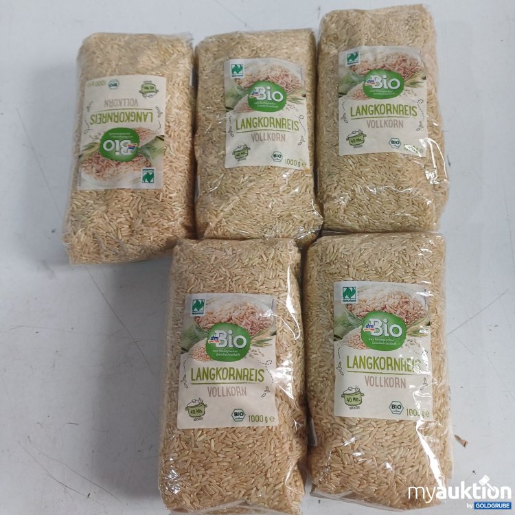Artikel Nr. 983473: dm Bio Langkornreis Vollkorn 5x1kg
