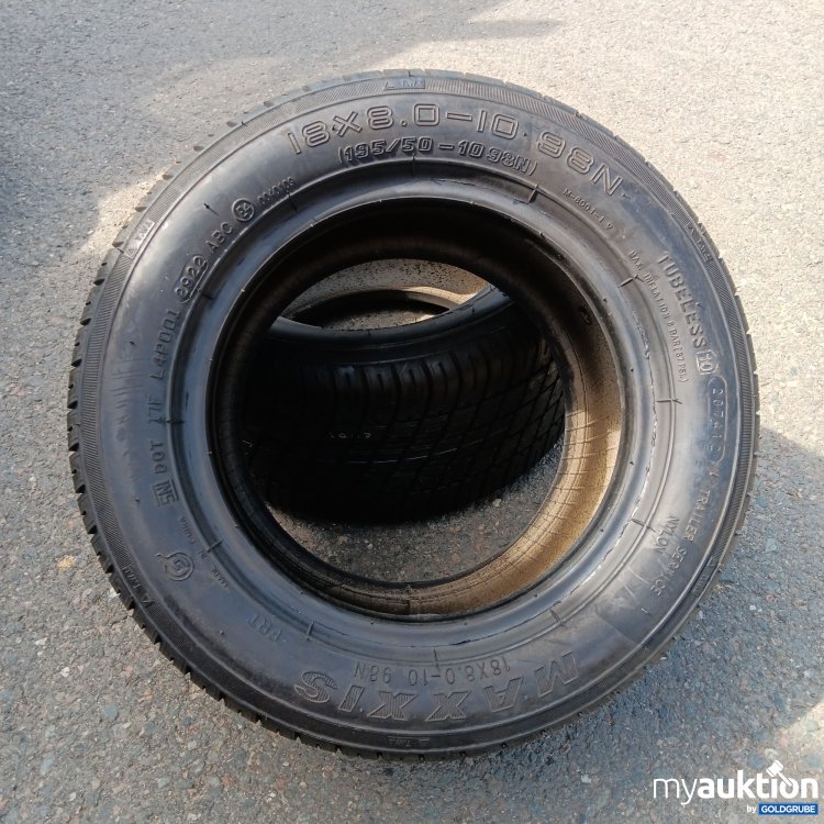 Artikel Nr. 440474: Maxxis Tubeless 18x8.0-10 98N 195/50 