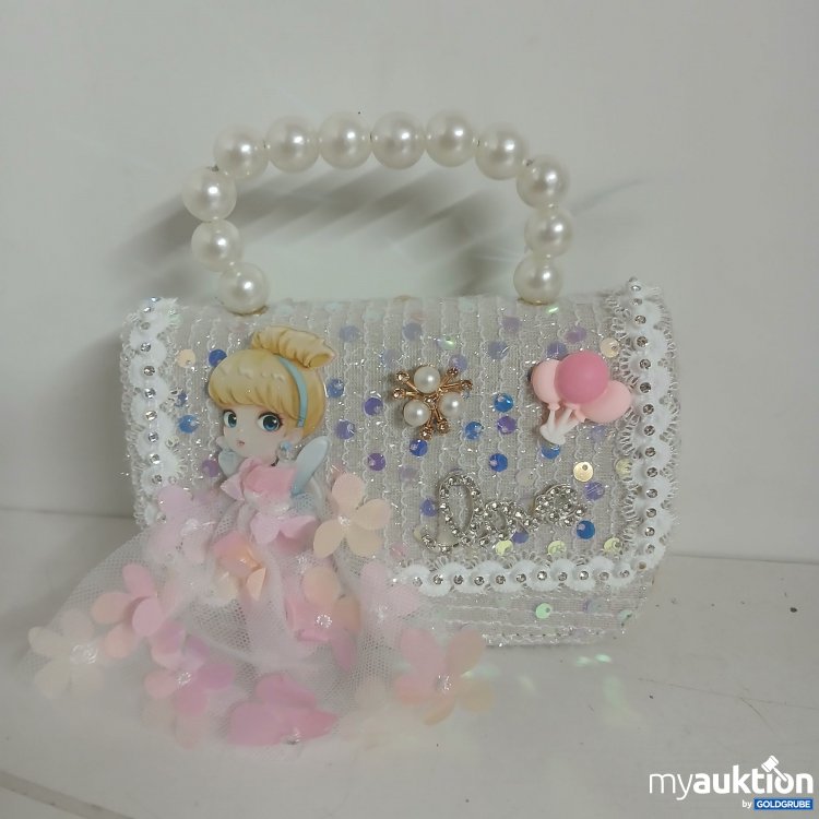 Artikel Nr. 819474 Artikel Nr. 819474: Mädchen Handtasche Glitzer Weiß